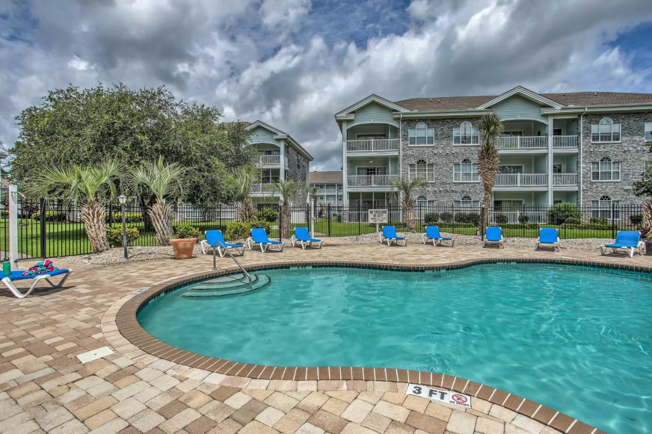 Lovely Myrtle Beach Condo 4 Mi To Boardwalk! Bagian luar foto